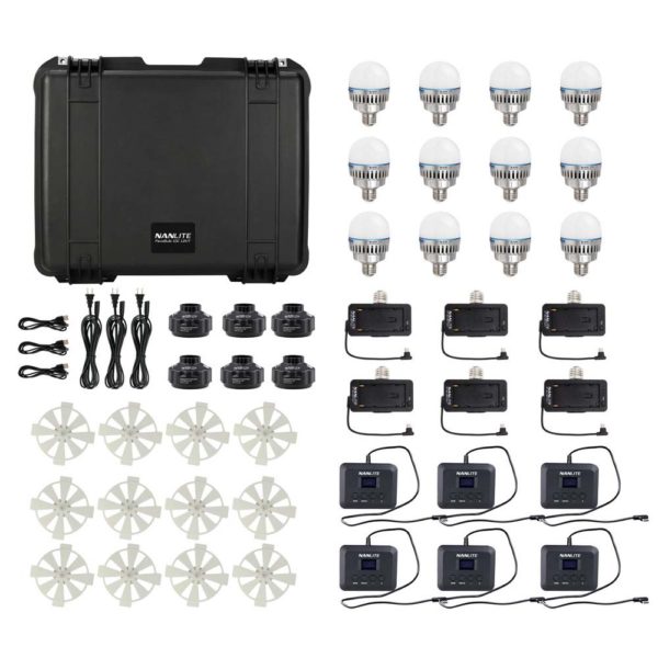 Nanlite-Bulb-600×600 Immagine di KIT Nanlite PavoBulb 10C RGB
