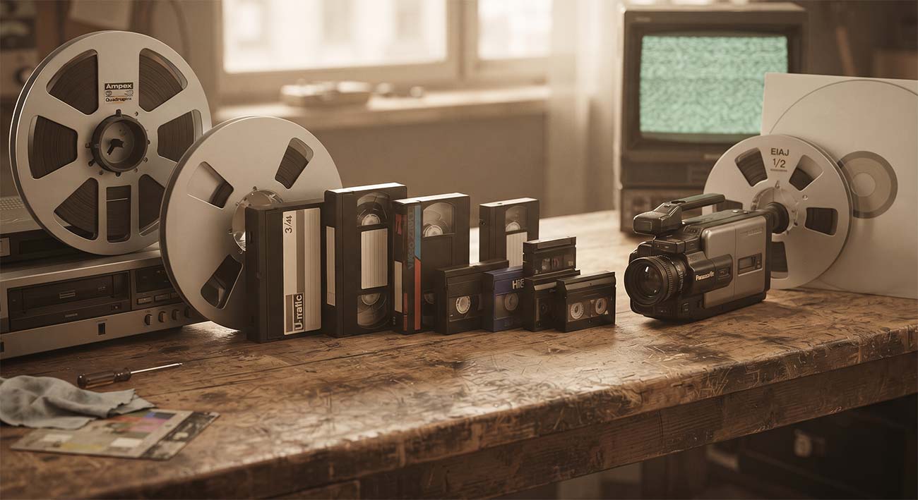 tutti formati video analogici